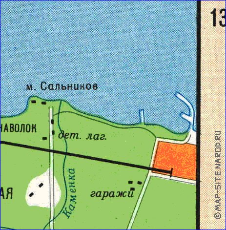 carte de Petrozavodsk