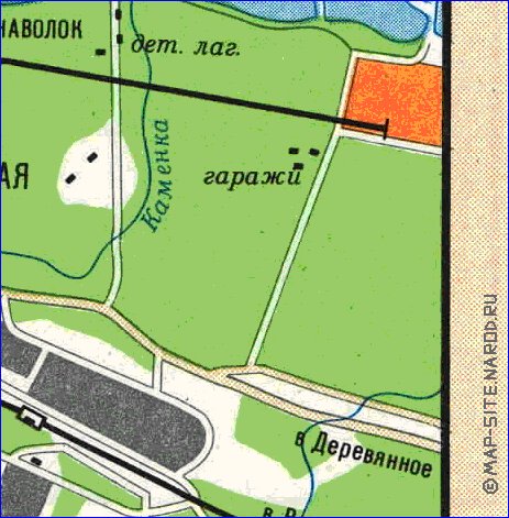 carte de Petrozavodsk