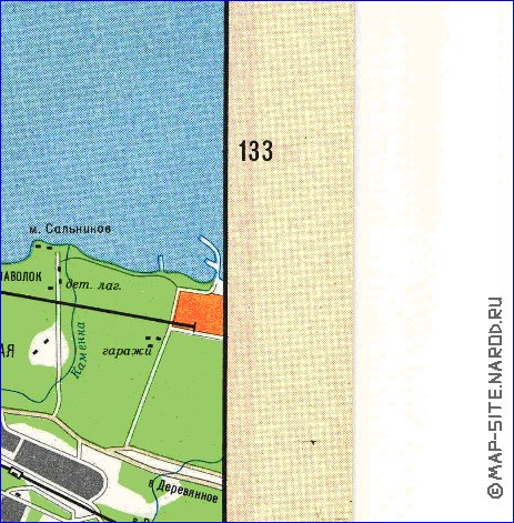 carte de Petrozavodsk