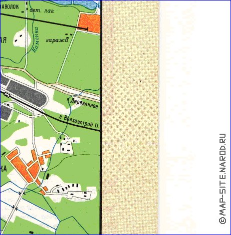 carte de Petrozavodsk