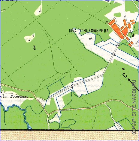 carte de Petrozavodsk