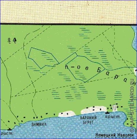 carte de Petrozavodsk