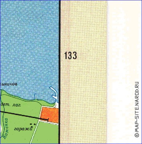 carte de Petrozavodsk