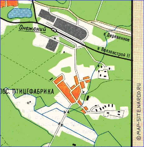 carte de Petrozavodsk