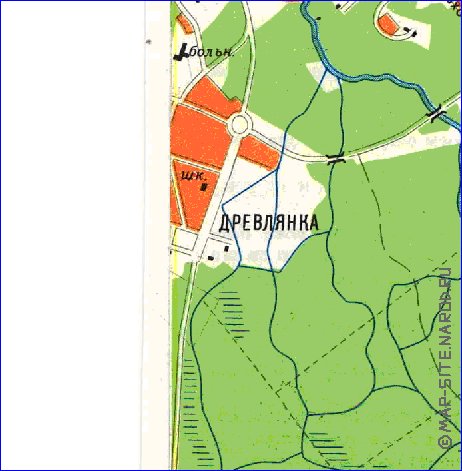 carte de Petrozavodsk