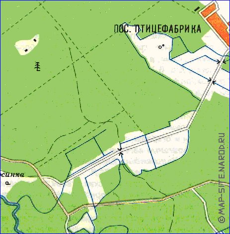 carte de Petrozavodsk