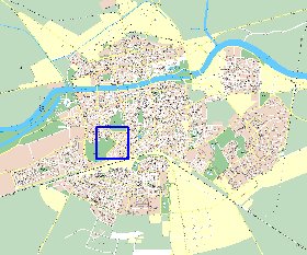 mapa de Plovdiv