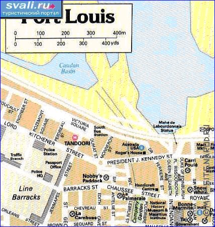 carte de Port-Louis