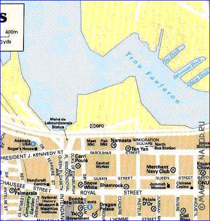 mapa de Port Louis