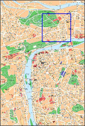 mapa de Praga